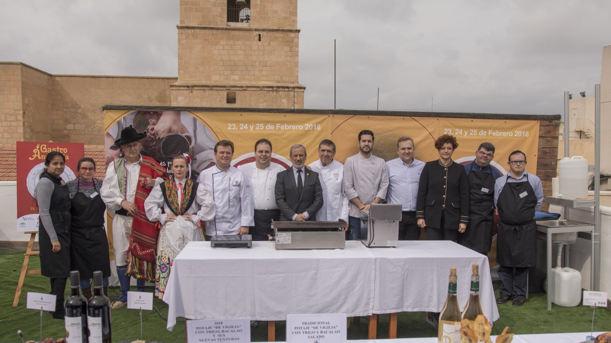 Presentación de Gastroandalucía en el Ayuntamiento de Vera.