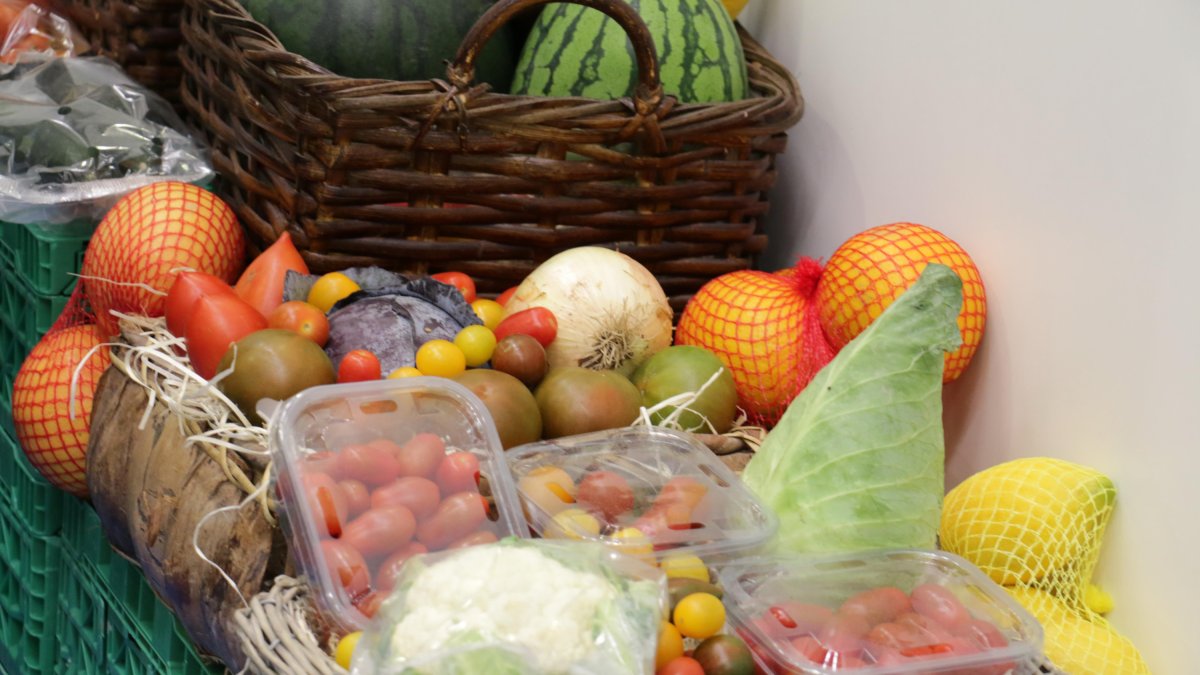Productos  nijareños expuestos en una reciente feria Expolevante en Campohermoso.