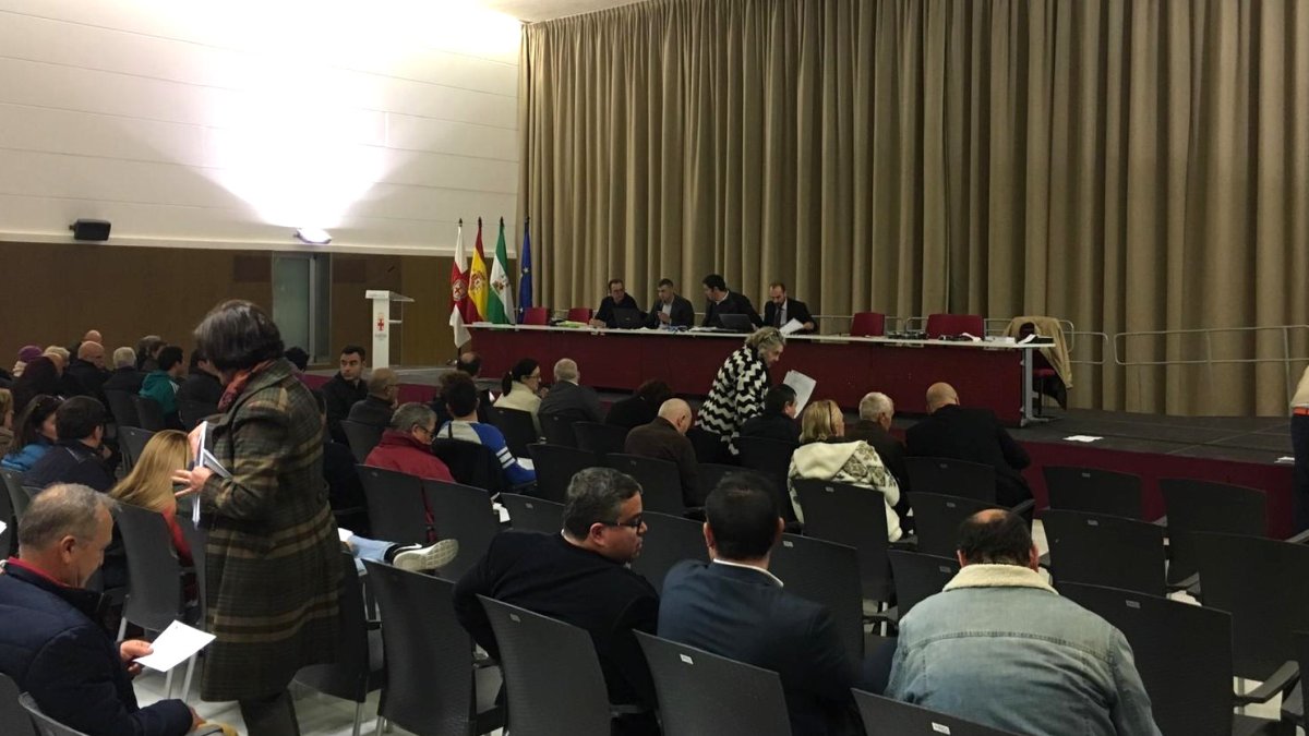 Imagen de la asamblea celebrada el pasado 5 de febrero