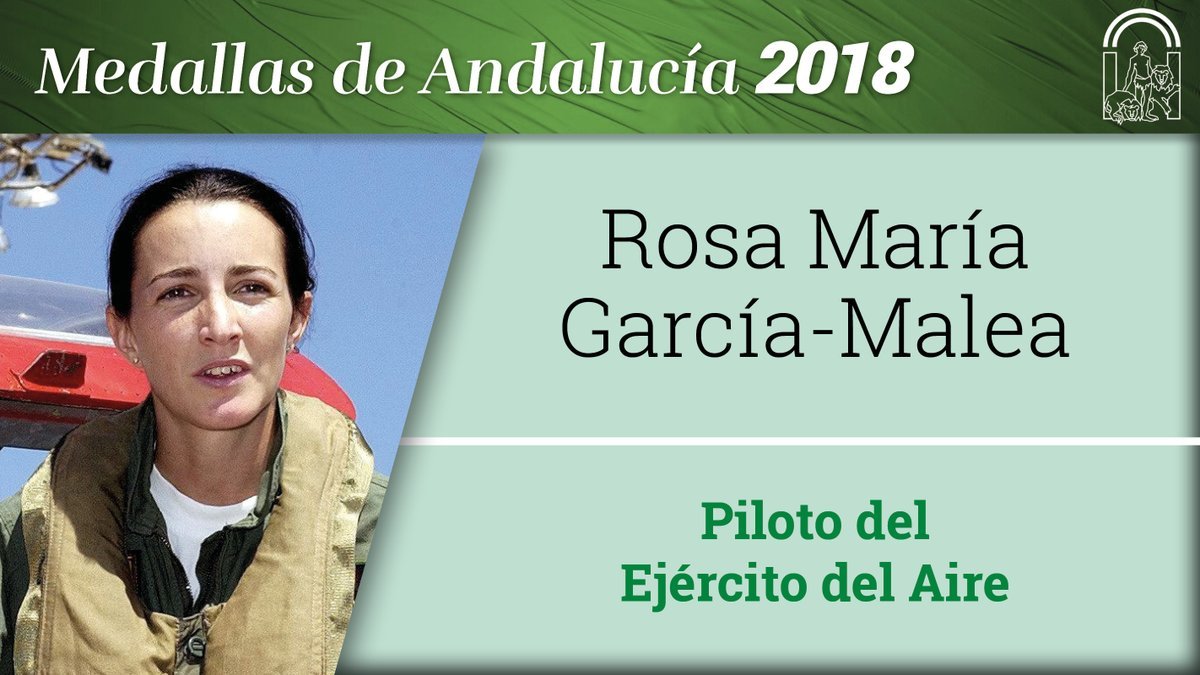 Medalla a Rosa María García-Malea.