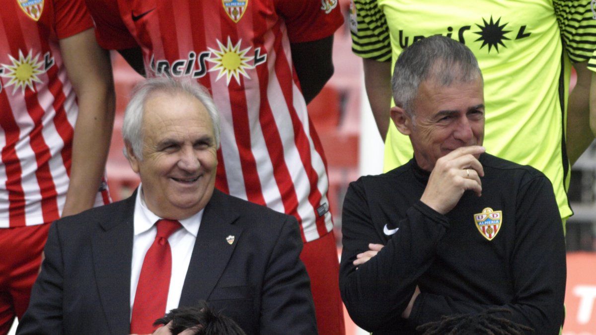 Alfonso y Lucas en la foto oficial.