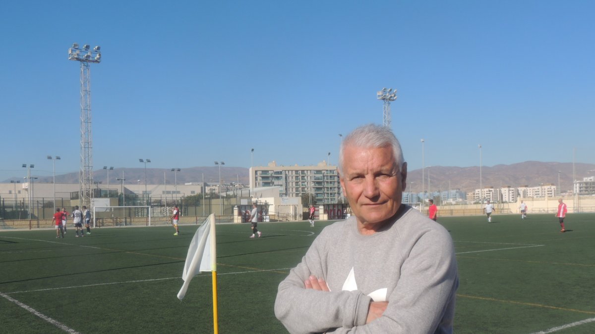 El gran Luisillo en el campo de El Zapillo.