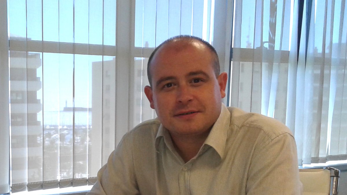 El delegado provincial de Fomento y Vivienda, Antonio Martínez.