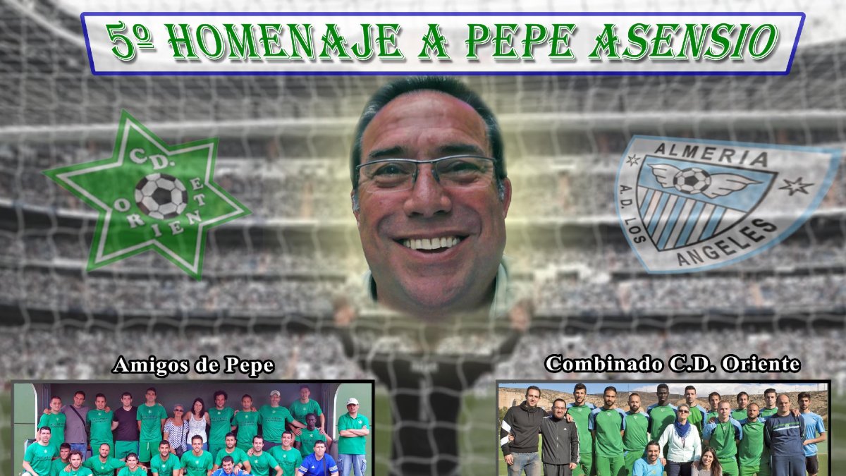Cartel V Homenaje Pepe Asensio.