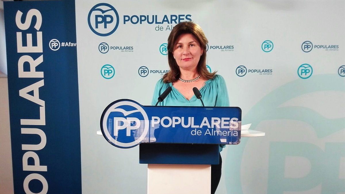 Rosalía Espinosa, ayer.