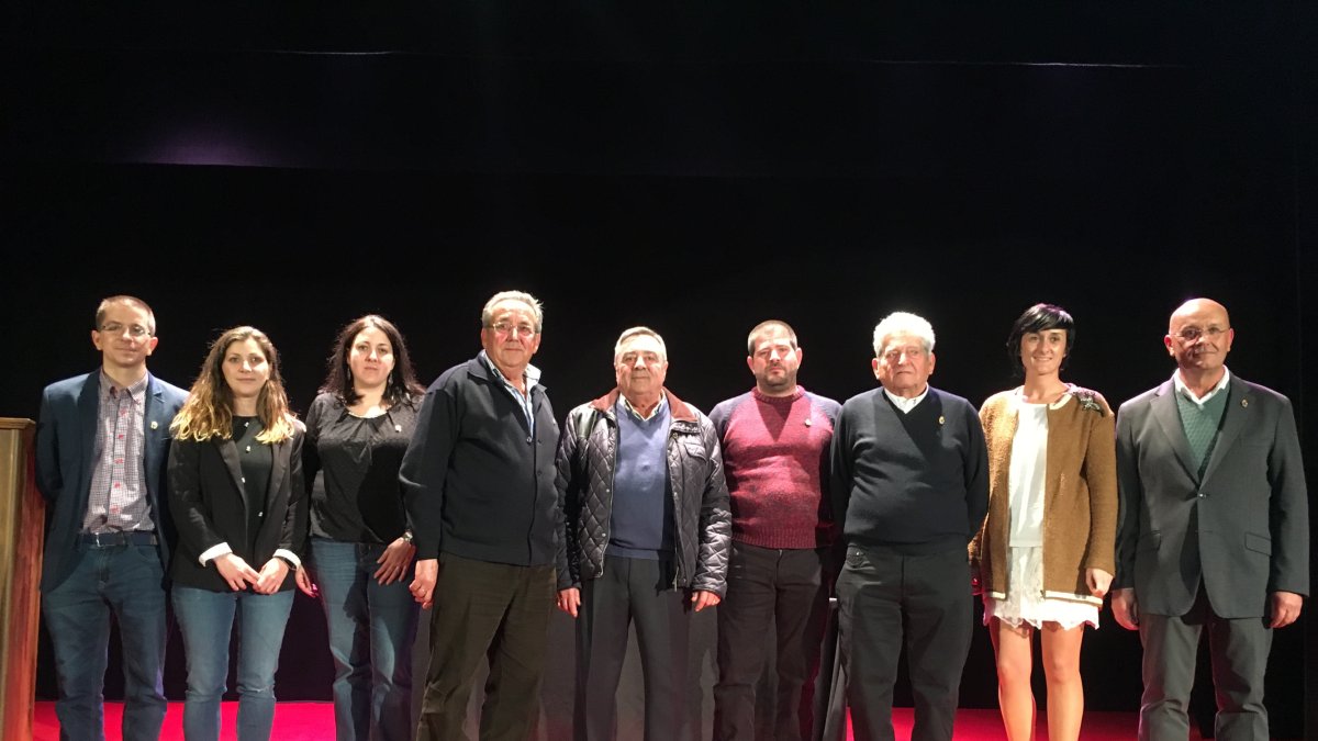 Los Juanes en el homenaje.