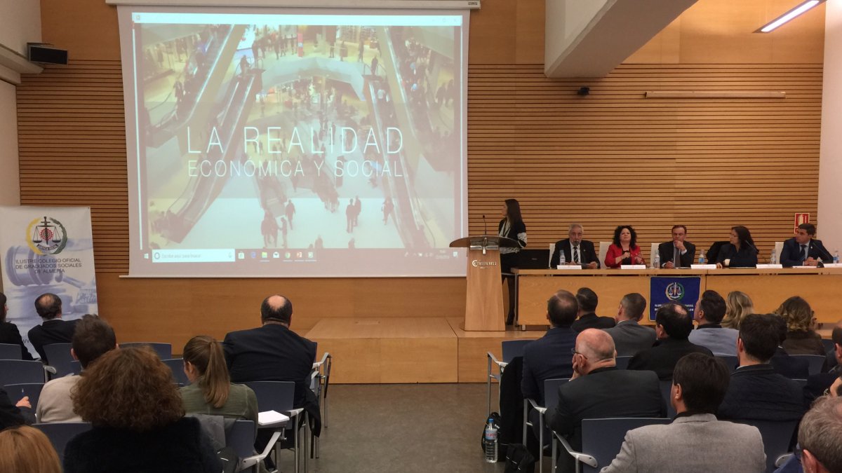 Inauguración de las XVI Jornadas de Trabajo y Seguridad Social de Almería