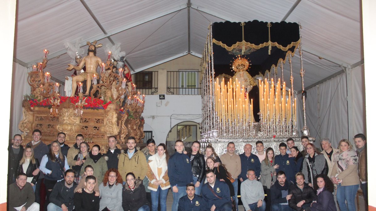 La Hermandad de la Estrella tras el retranqueo.
