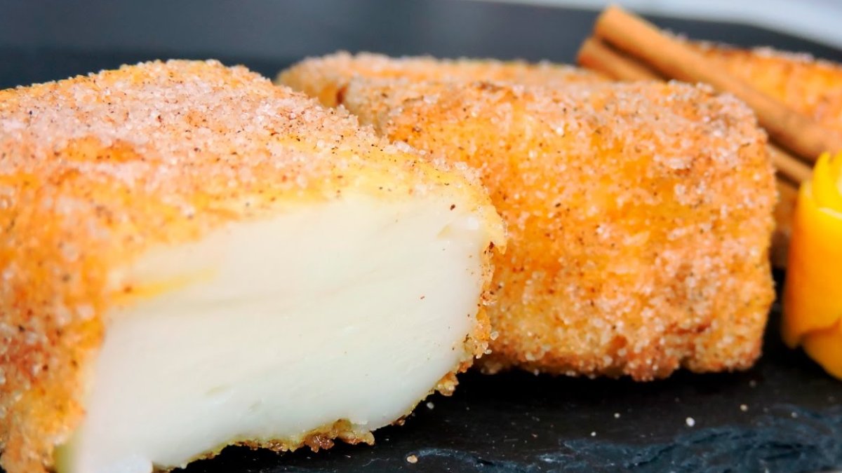 La leche frita es uno de los postres que se puede degustar.