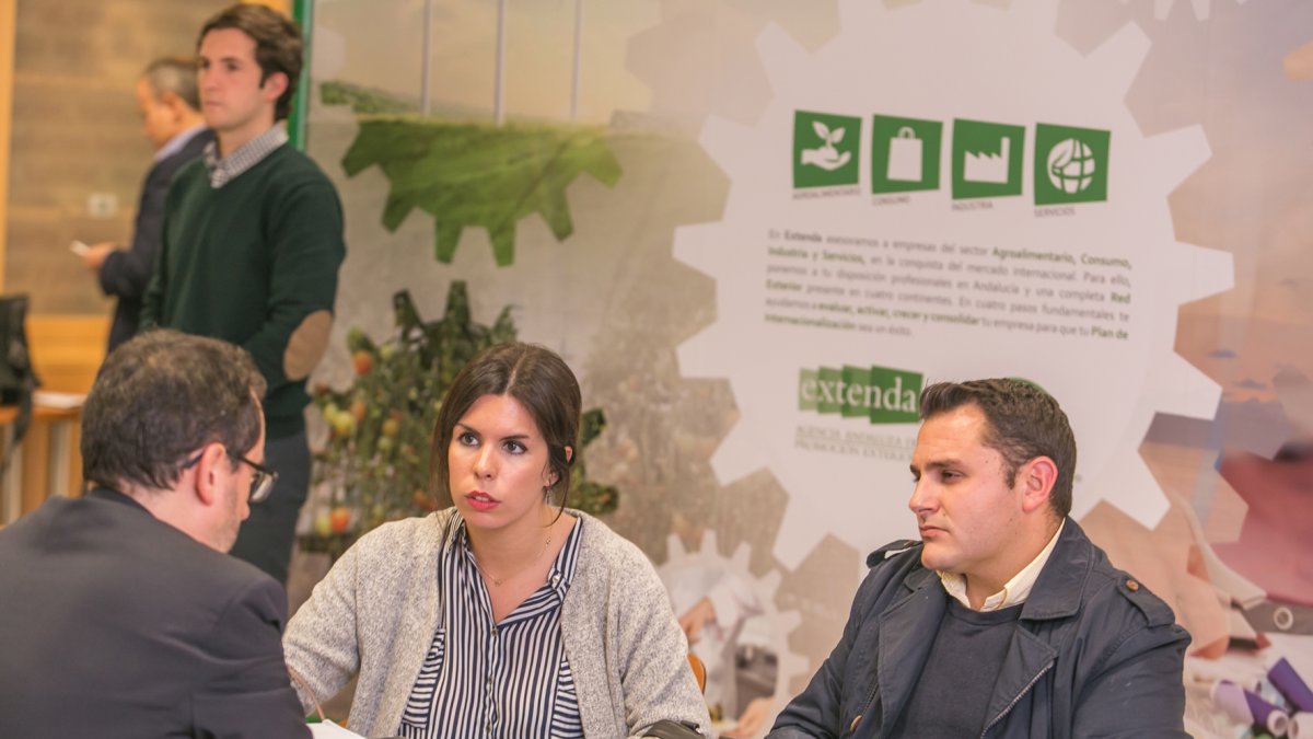 Una de las actividades de reuniones inversas en las que participaron firmas almerienses.