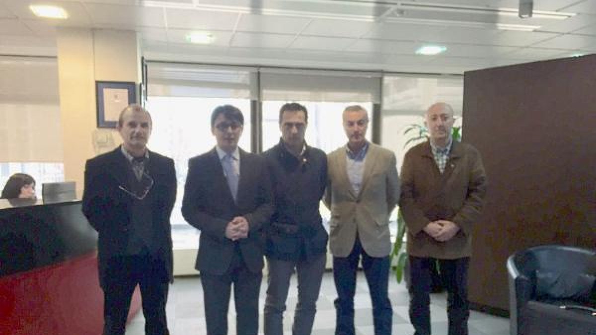 Comitiva en Madrid para pasar el tribunal