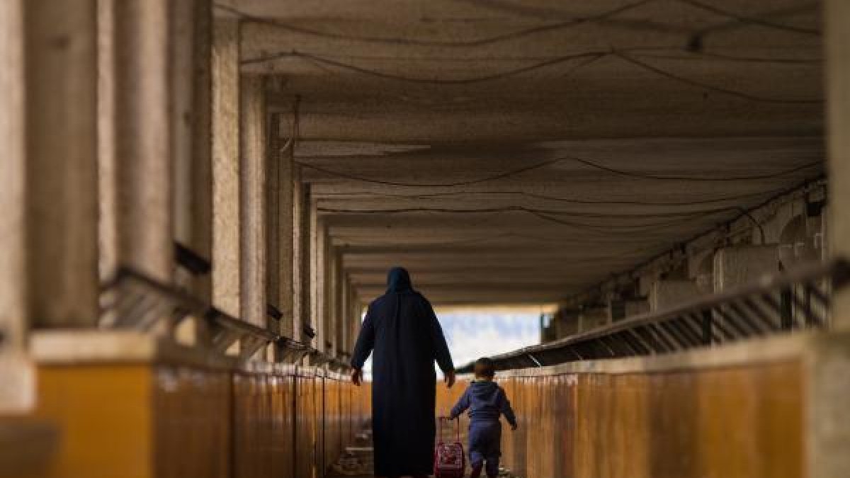 Vuelta a casa en El Puche, una de las fotos de la muestra ‘Barrio’.