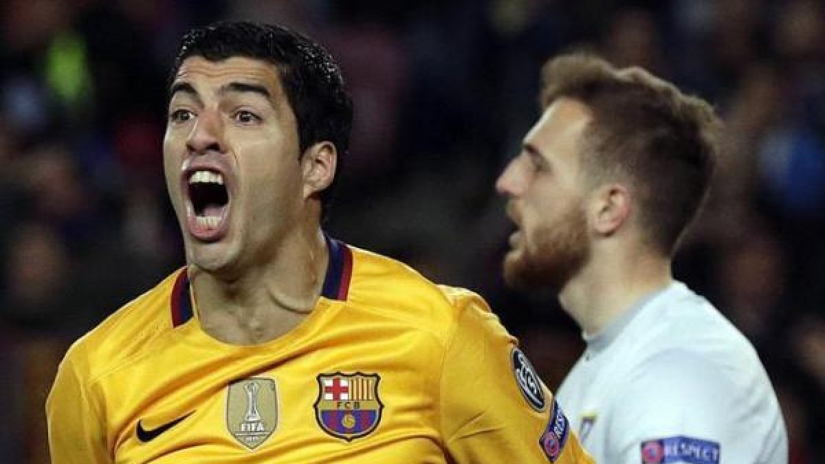 Doblete de Luis Suárez.