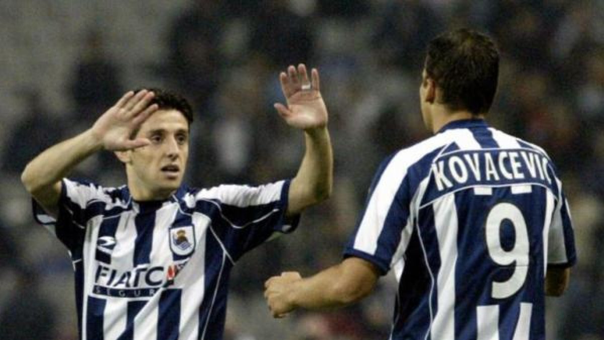 Jugadores de la Real Sociedad.