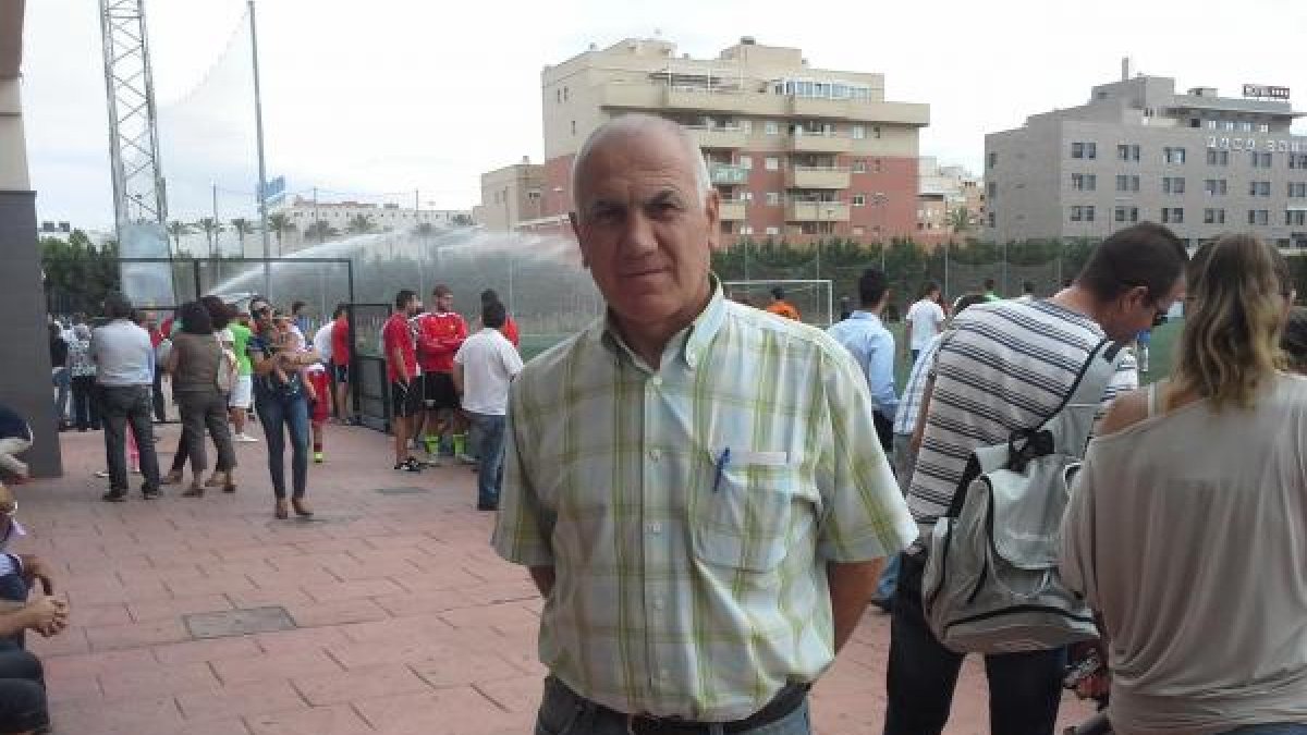 Frasquito, presidente del CD Vera.