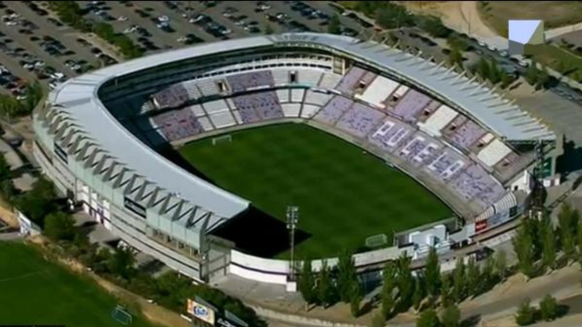 Aquí juega el Almería el domingo.