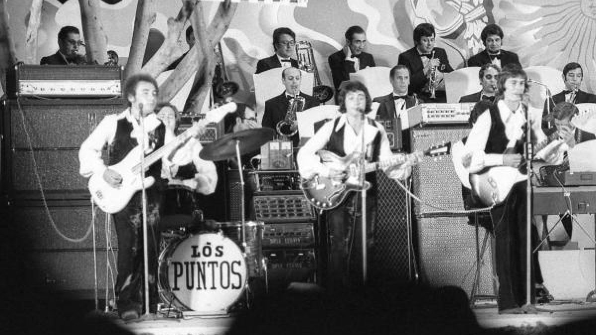 El grupo almeriense ‘Los Puntos’ consiguió el tercer premio en el año 1972.