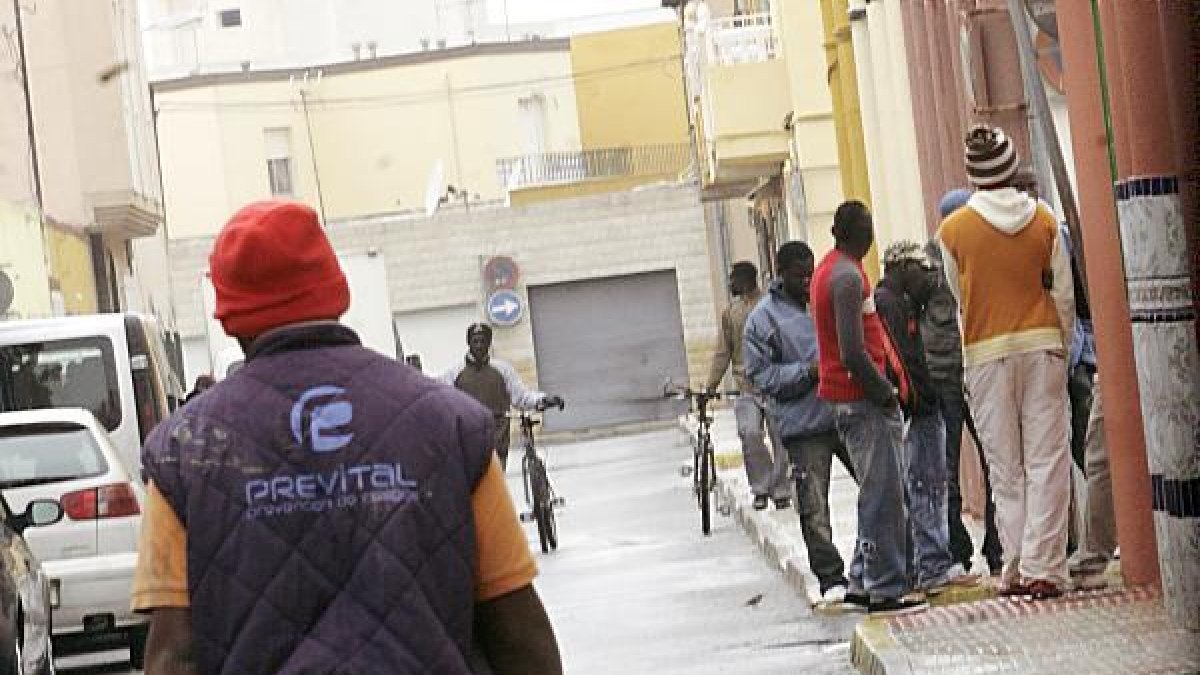 Subsaharianos en La Mojonera