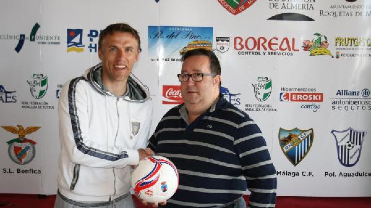 J. J. Rubí (derecha).