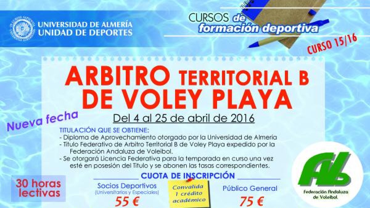 Ya puedes apuntarte y aprenderás esta modalidad del voley.