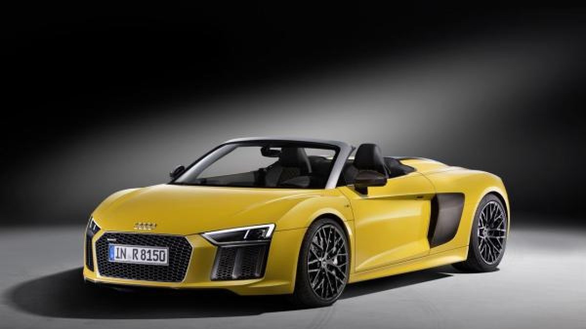 El nuevo R8 Spyder tiene una longitud de 4,42 metros.