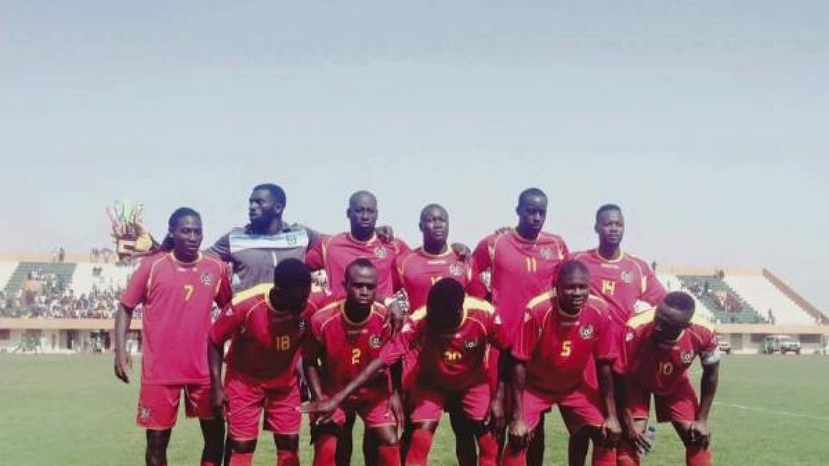 La Selección de Guinea Bissau.