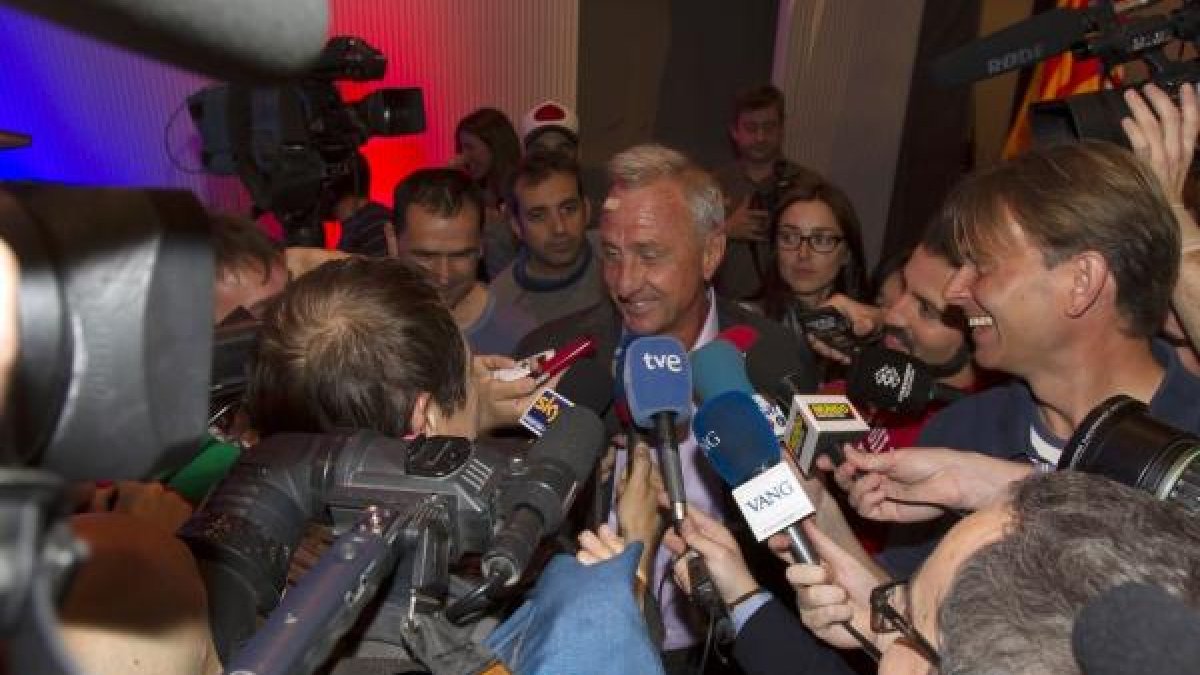 Johan Cruyff siempre fue un hombre peculiar.