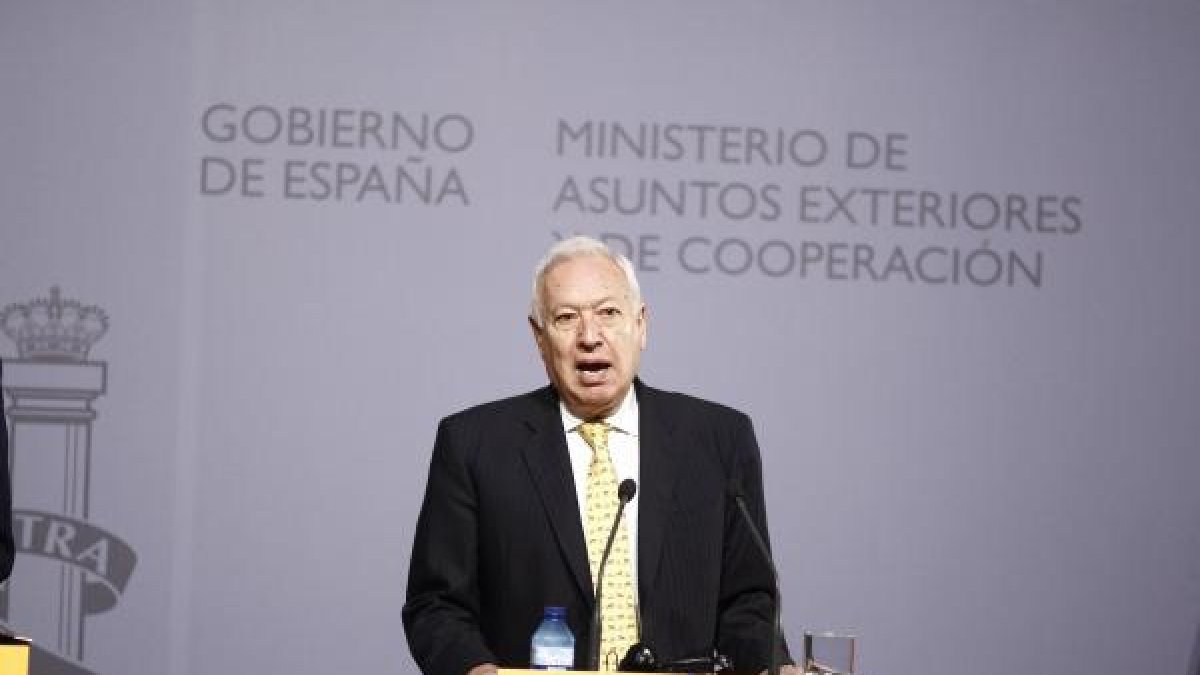 José Manuel García Margallo, ministro de Asuntos Exteriores