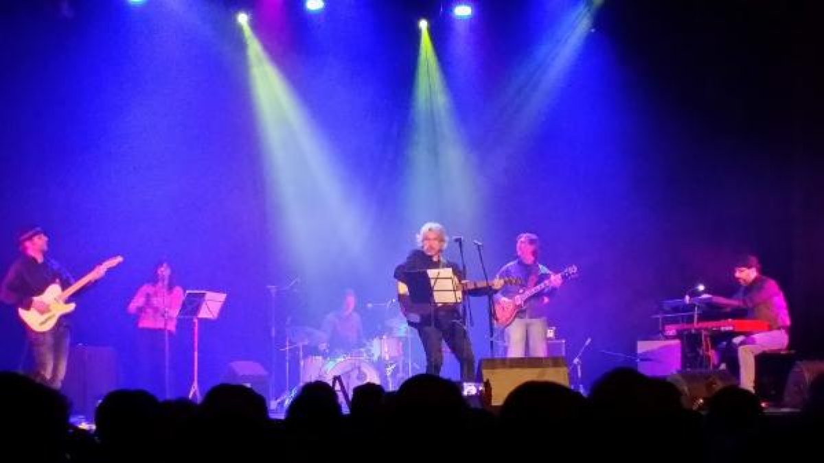 Actuación de Bantastic Fand el pasado jueves en el Teatro Cervantes de Almería.