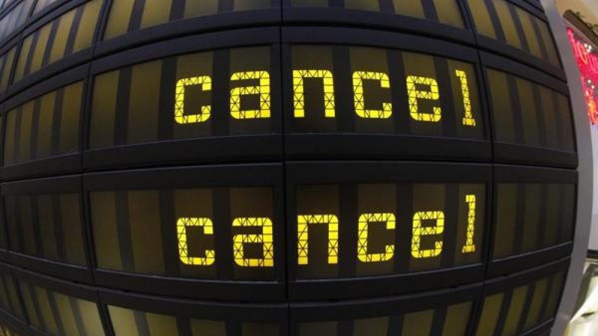 Cancelaciones de vuelos
