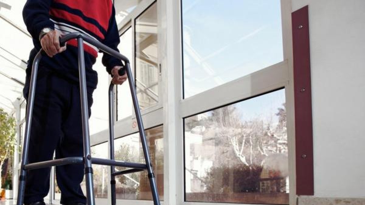 Un beneficiario de la ayuda a domicilio de la Junta.