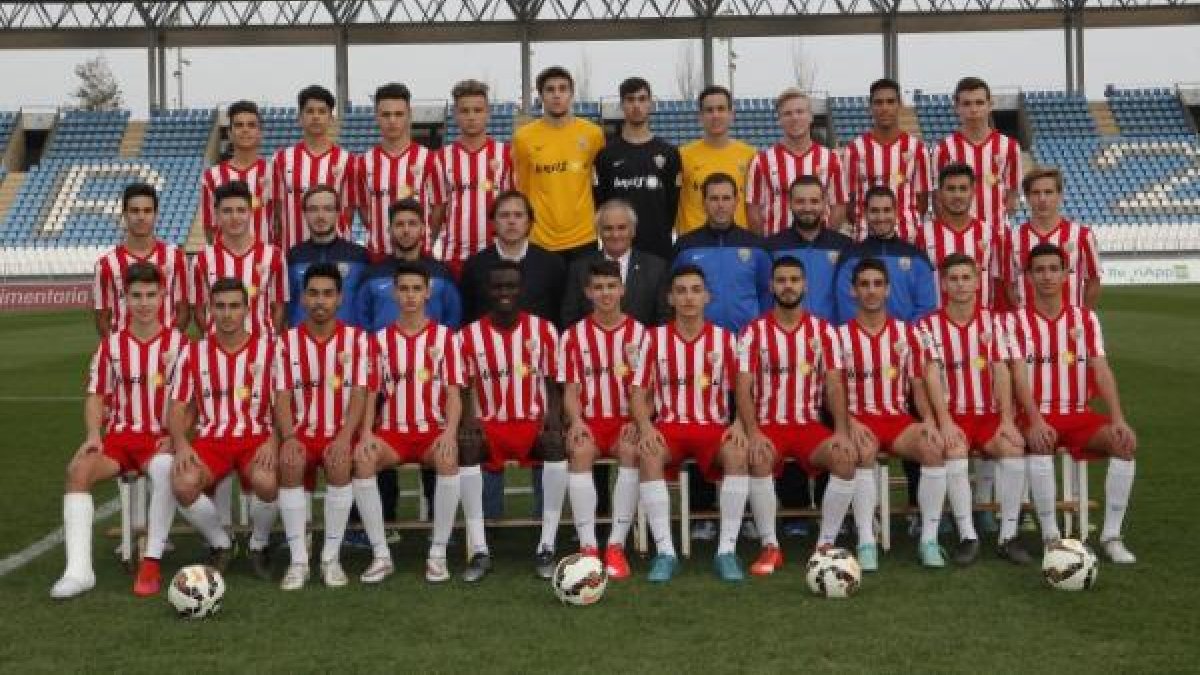 Equipo juvenil B del Almería que milita en la Liga Nacional.