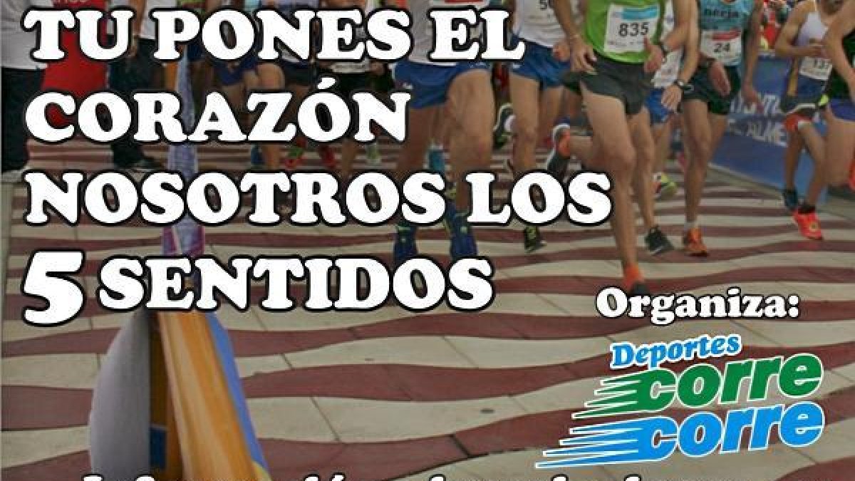 Ya te puedes apuntar a la carrera solidaria.
