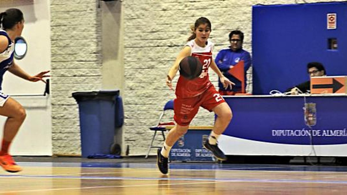 Eli Martínez en acción.