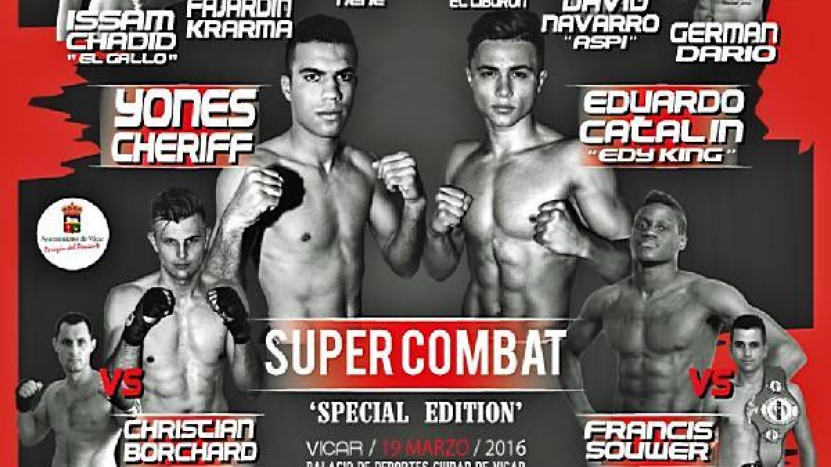 Cartel de la velada.