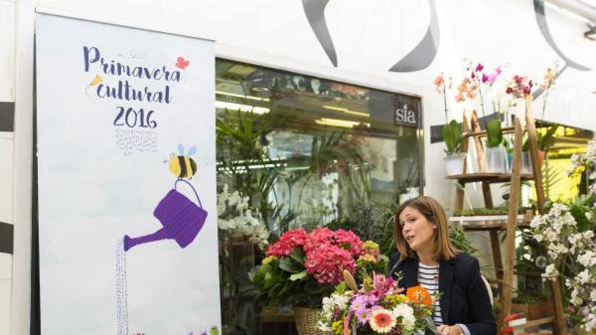 Presentación de la programación de primavera en Lales Martínez Diseño Floral.