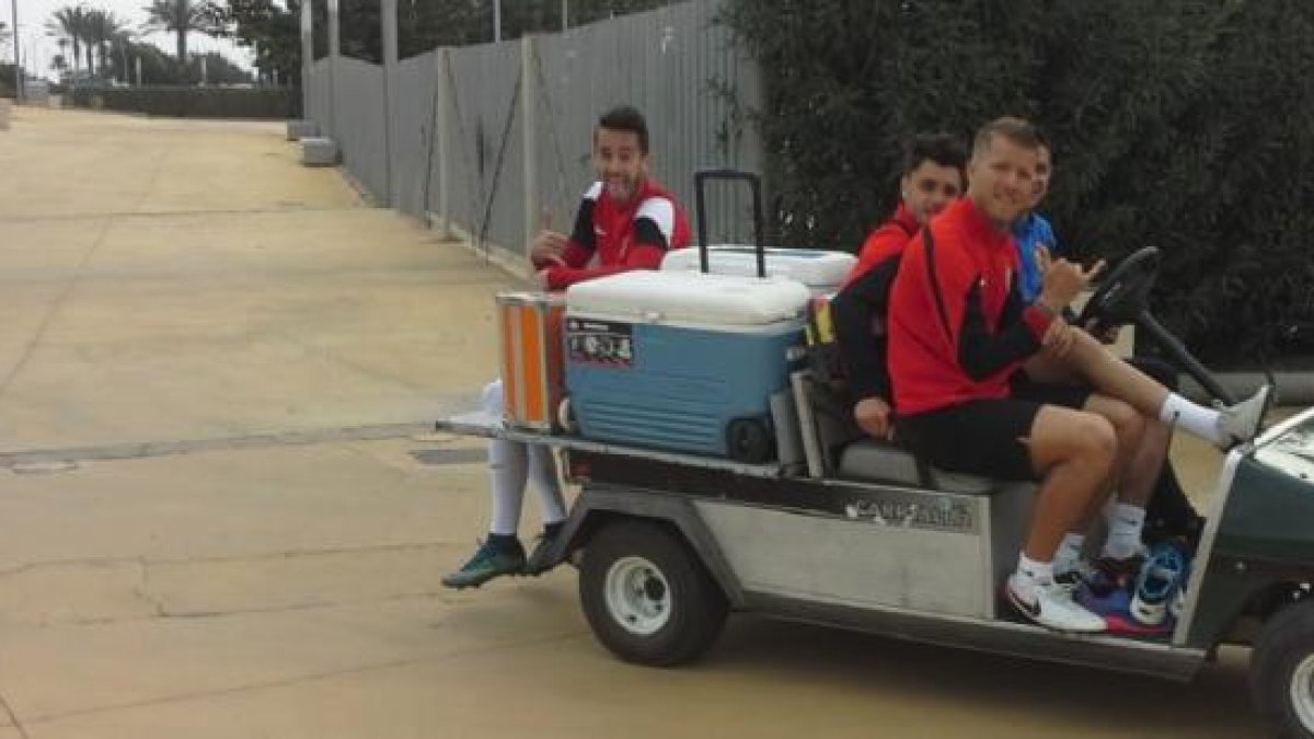 Los tres mosqueteros del Almería.