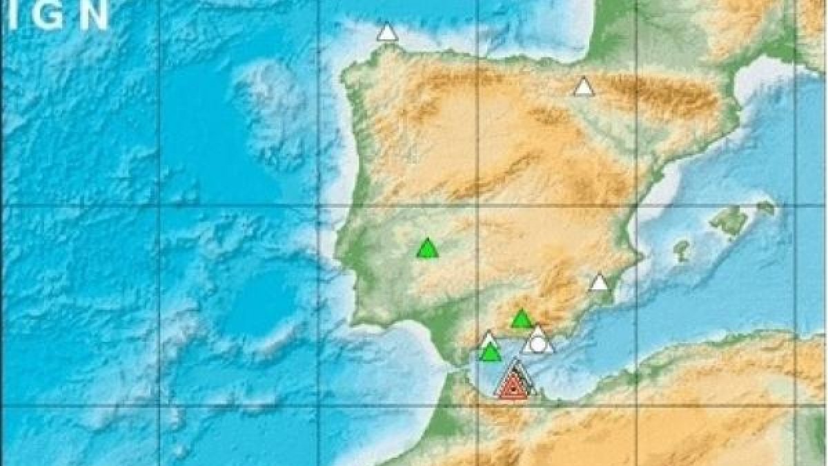 El mar de Alborán está tiendo en los últimos días mucha actividad sismica.