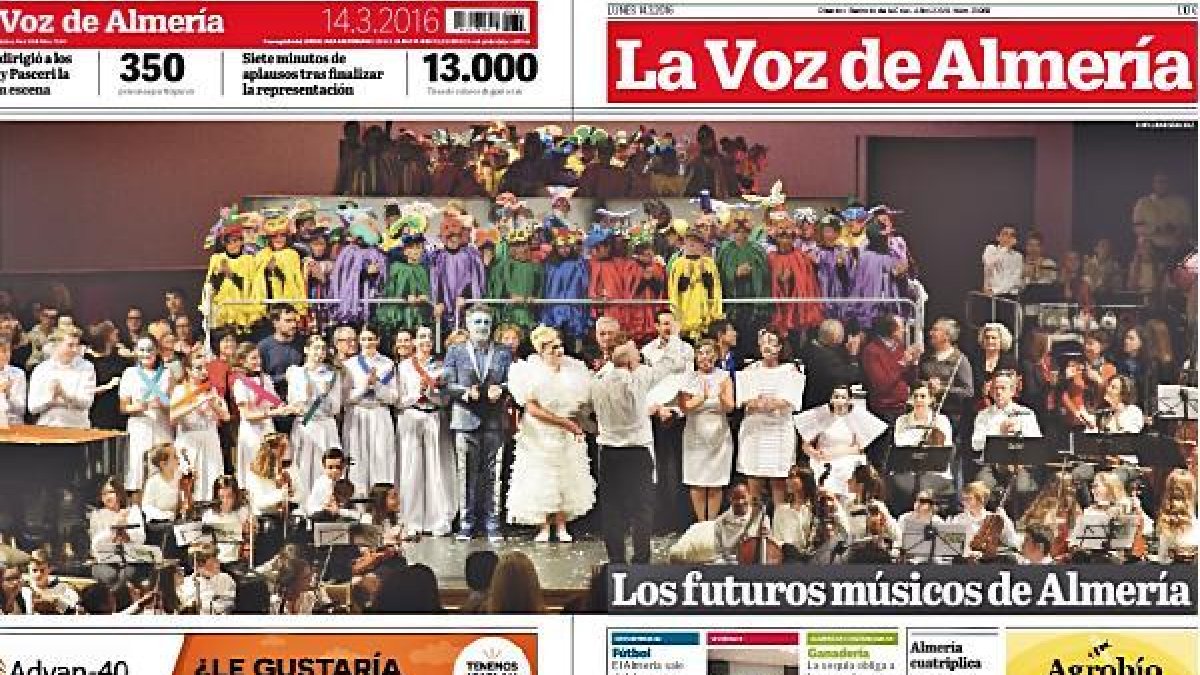 Hay que guardar LA VOZ de Almería.