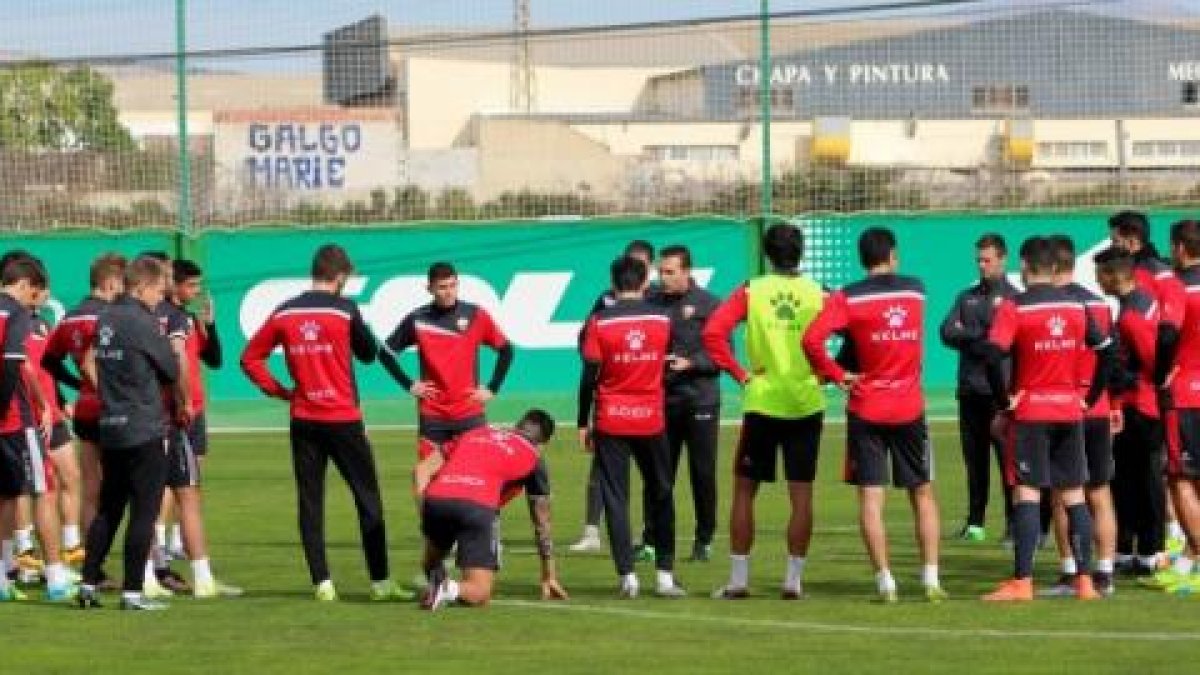 Imagen de un entrenamiento.