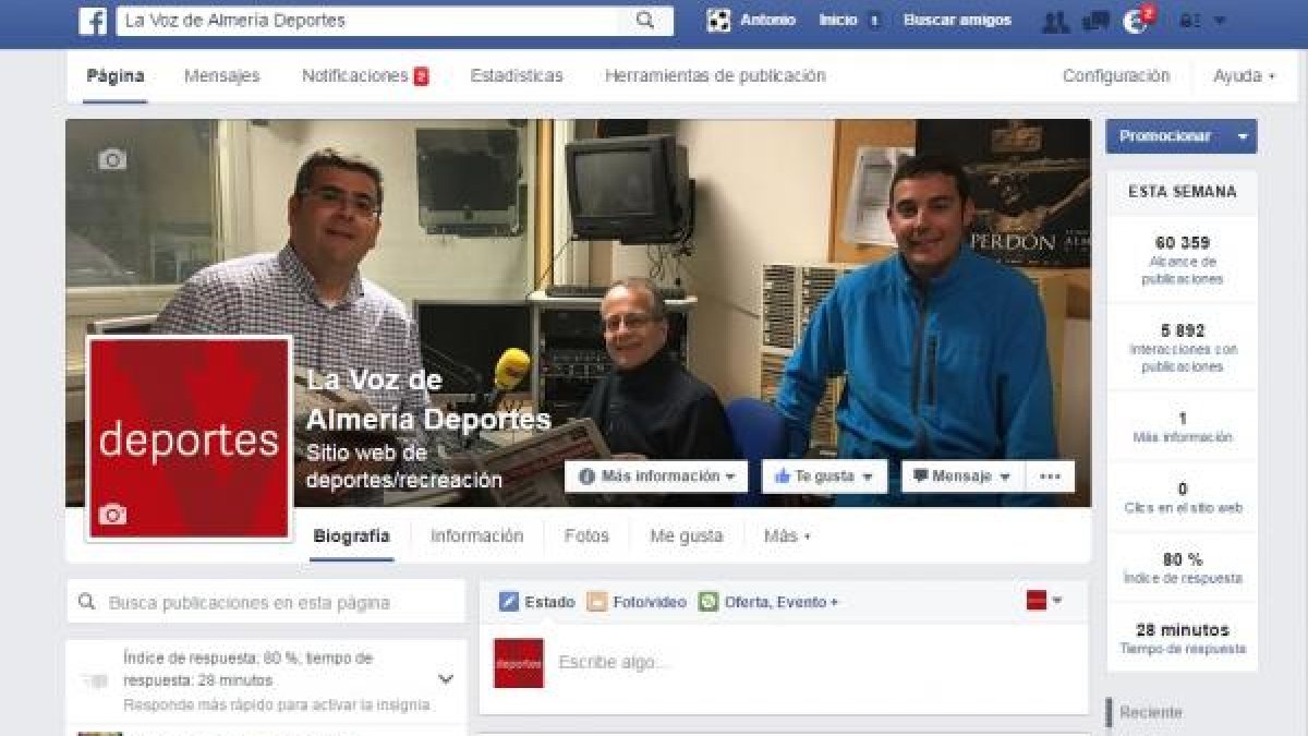 Contamos con tu participación en redes sociales.