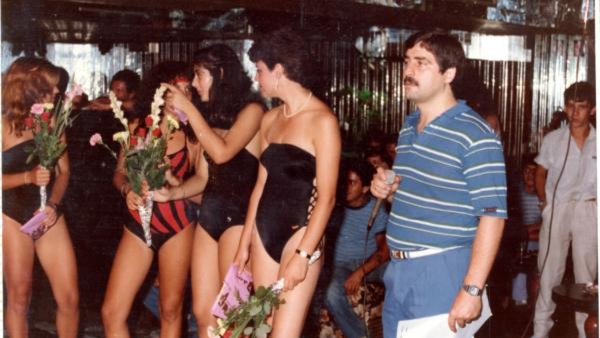 Galaxia en una noche de mises con el locutor almeriense Juan Domínguez