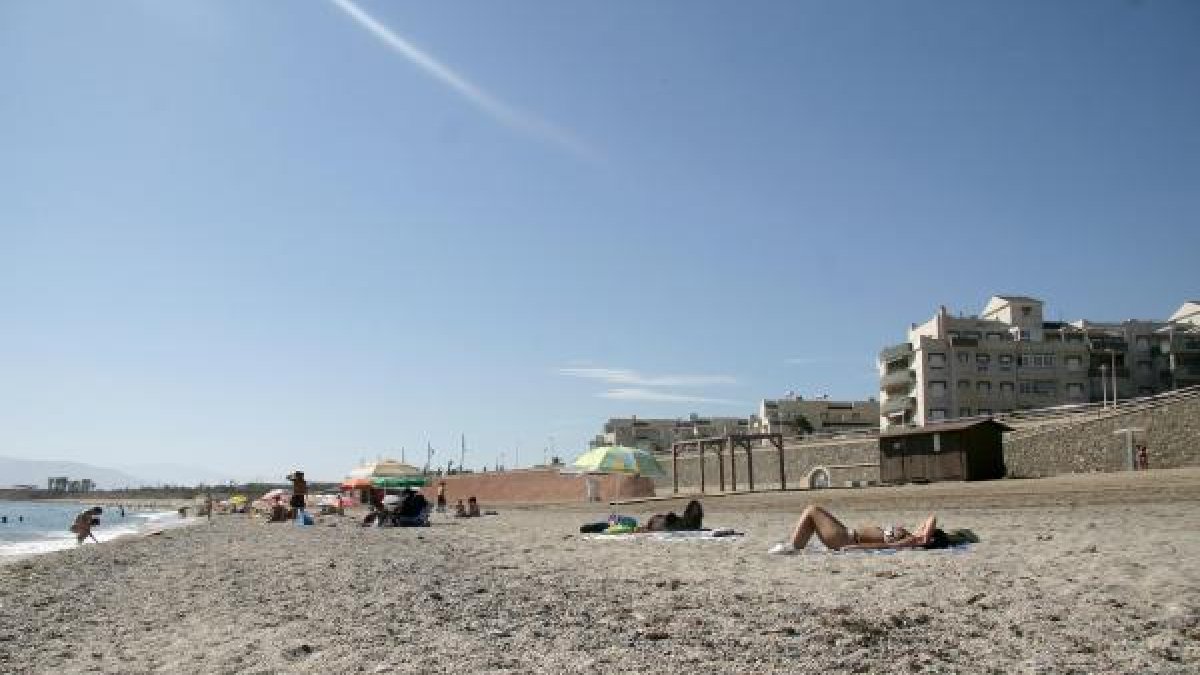Imagen de archivo de la playa de Retamar.