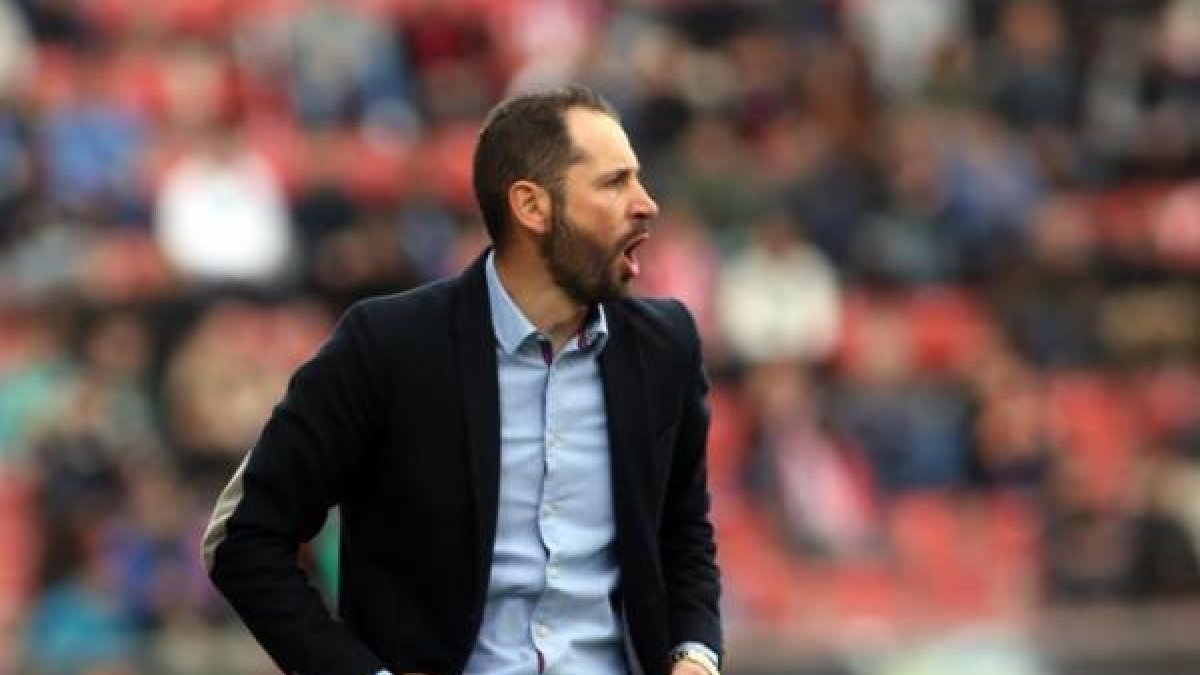 Pablo Machín, entrenador del Girona.