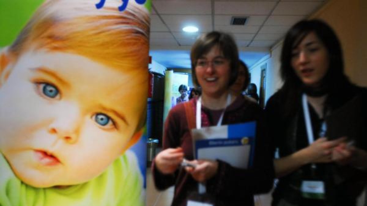 Matronas en un congreso celebrado hace unos años en Almería.