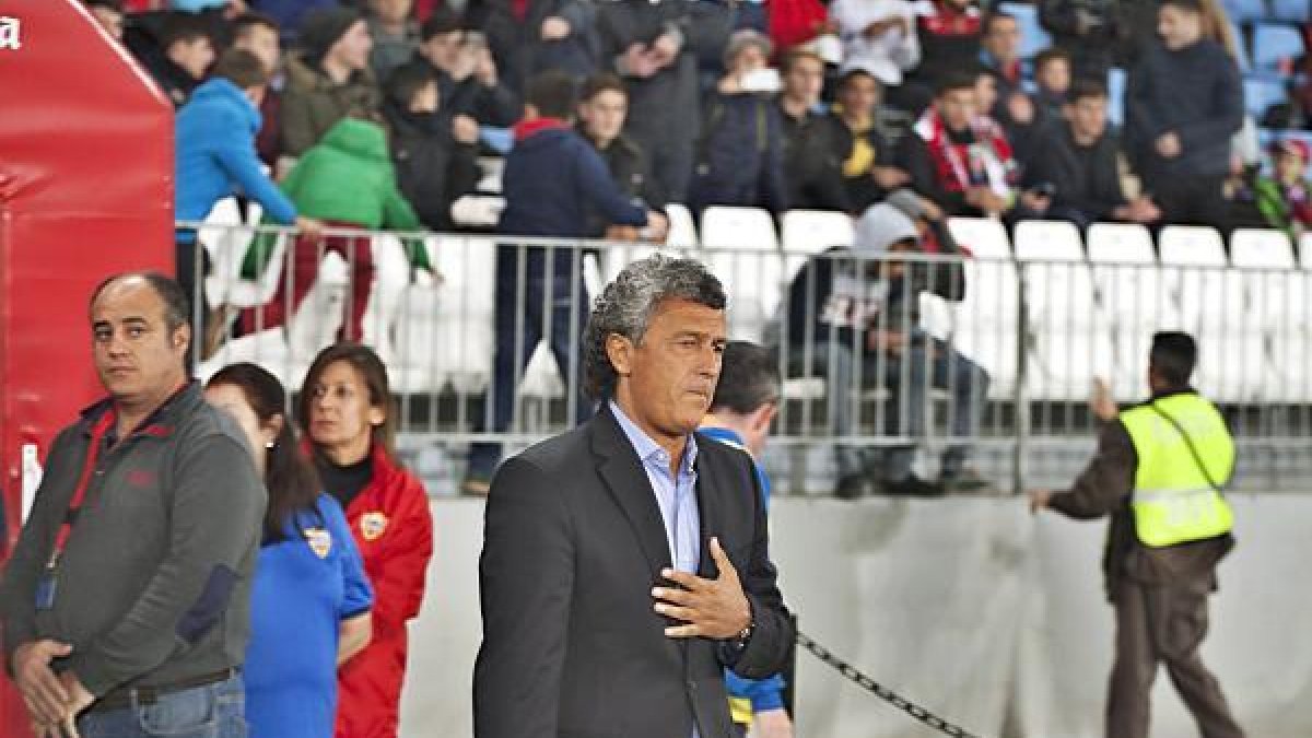 Pipo Goro se encomienda a la afición del Almería.