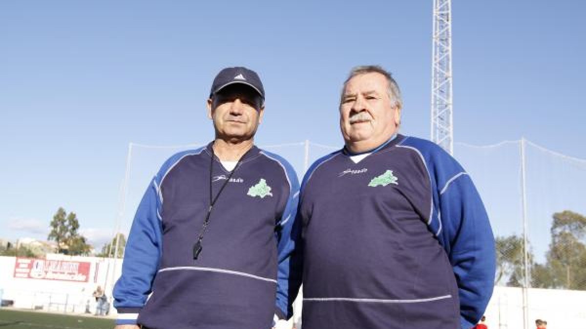 Pepe Navarro y Lolo, en Los Molinos.