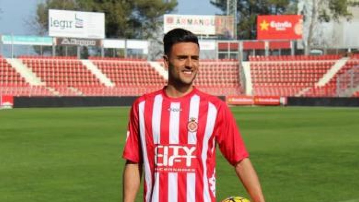 Cristian Herrera es feliz en el Girona.