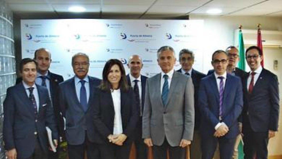 Los presidentes de los puertos andaluces reunidos en Almería