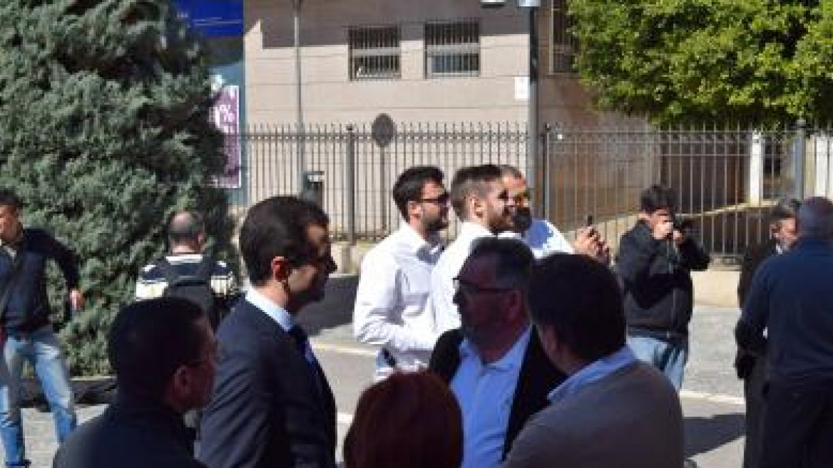 Manuel Parres inmortalizando el momento.